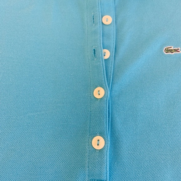 Women’s Lacoste Polo T-Shirt Shirt Sleeve - Picture 4 of 7